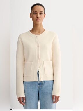 Everlane THE CREW CARDIGAN IN EVERYDAY
COTTON Canvas size S